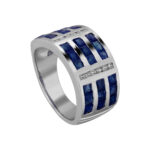 anillo zafiro