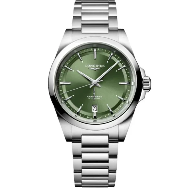 reloj longines conquest verde 38mm