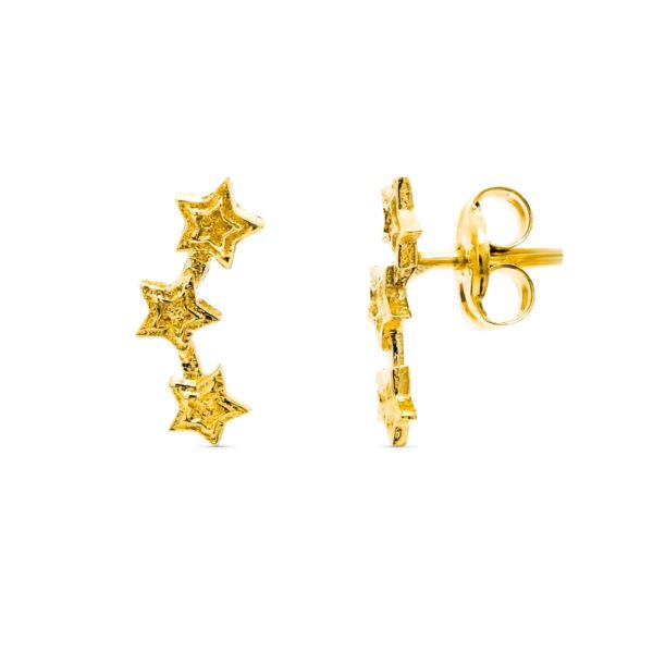 aros tres estrellas boton