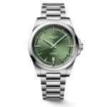 reloj longines conquest de 41mm esfera verde