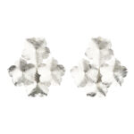 aros flores plata