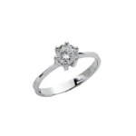 anillo platino
