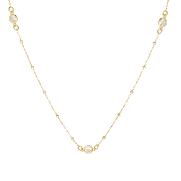 Collar Dorado Tres Circones