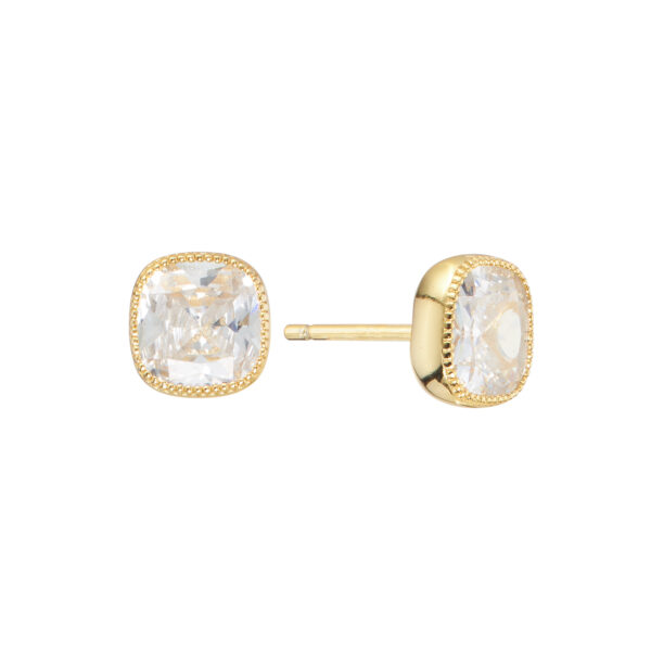 Aros Cuadrados Brillantes