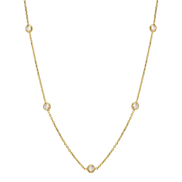 Collar Circones Facetados