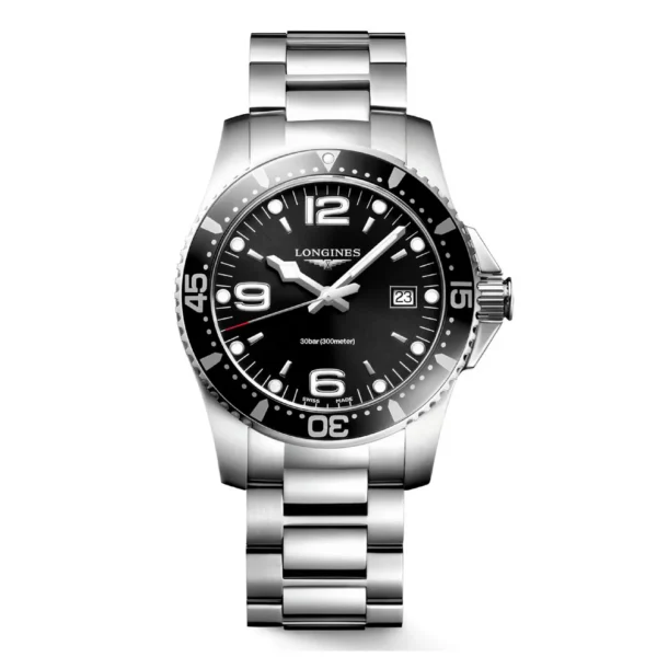 RELOJ LONGINES HYDROCONQUEST 41MM NEGRO CUARZO