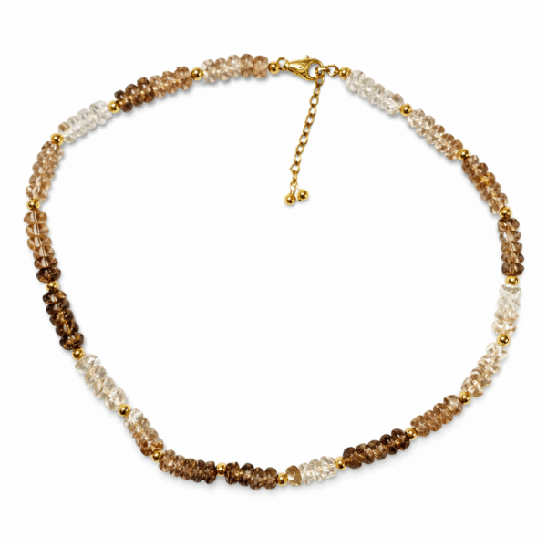 COLLAR TOPACIO NATURAL CORTE BRIOLLETTE