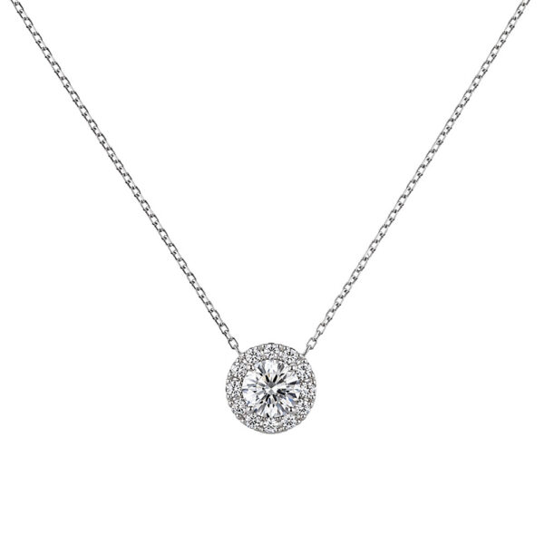 COLLAR SOPHIA 0.54CT PLATINO